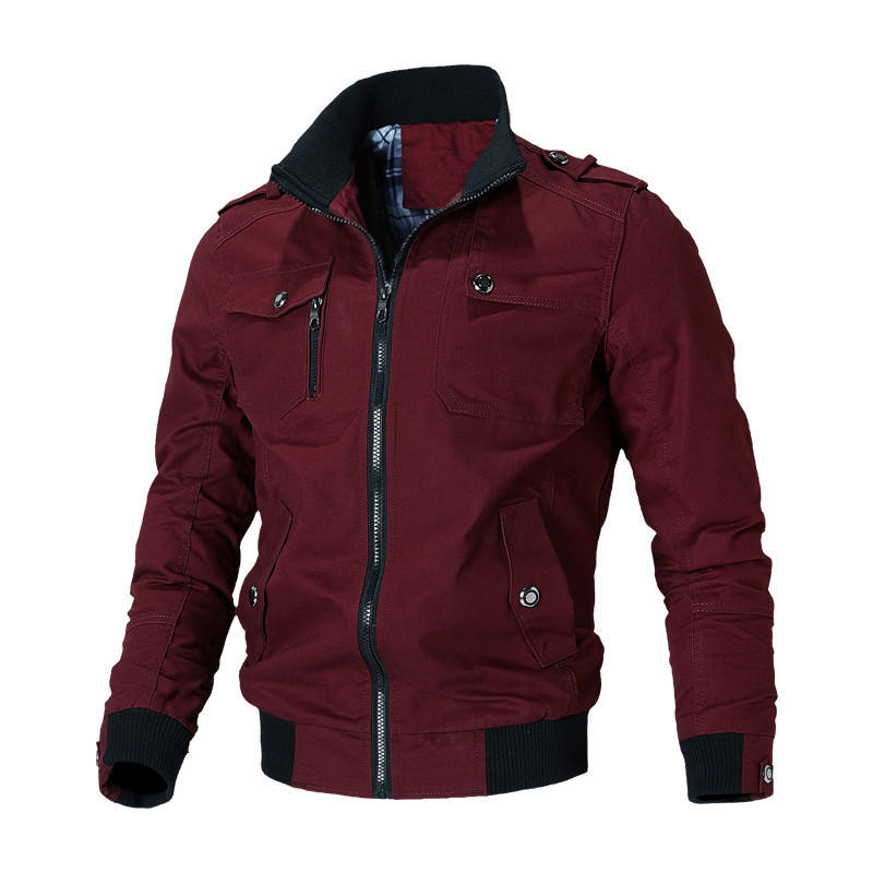2026 High Quality Keep Warm New Men's Casual Fashion Windbreaker Coat