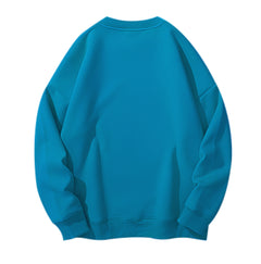 High Quality 430Gsm Cotton Drop Shoulder Men's Sweatshirt Fleece Crewneck