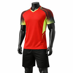 Striped Volleyball Shirt And Shorts Set Team Uniform Sublimation Active-wear