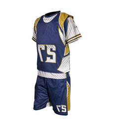 High Quality Men Lacrosse Uniform Crew Neck Sublimated Digital Print Uniform