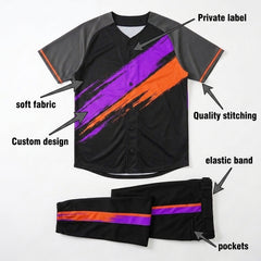 New Design Baseball Uniforms