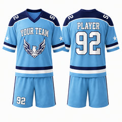 Latest Professional Lacrosse Jersey Custom Sublimated Lacrosse Team Uniform