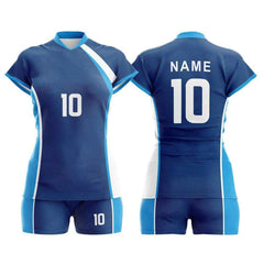 Customized Adult Volleyball Uniform Sets with Different Designs 100% Polyester