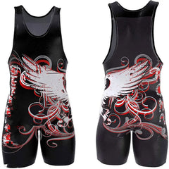 New Arrival Men's Wrestling Singlet Custom Logo High Quality 100% Polyester