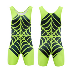 New Design Hot Sale 2026 Printed Sublimation Spandex/Polyester Wrestling Singlet