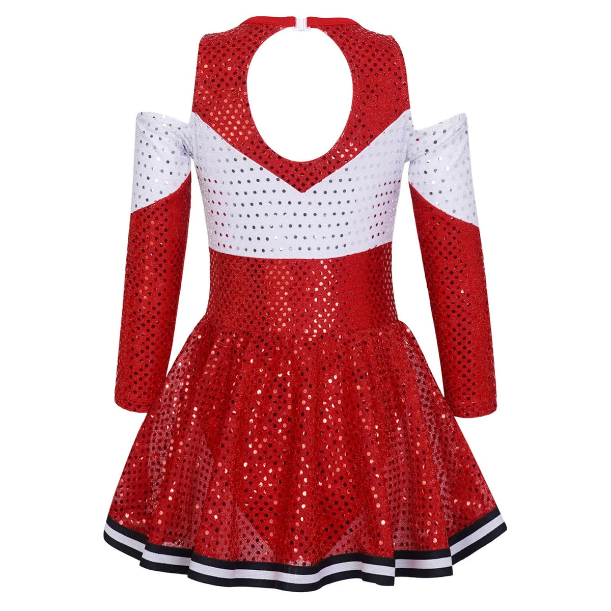 2026 New Design Custom Printed Digital Print Cheerleading Uniform Spandex/Polyester