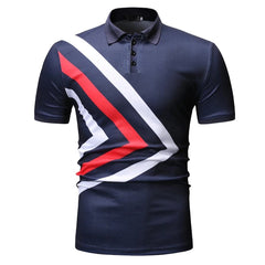 Men's Custom Short Sleeve Sports Performance Polo T Shirt