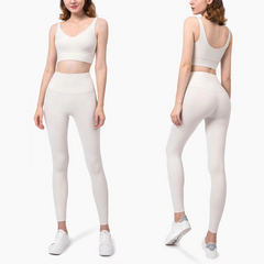 New Female Gym Sports Clothes Sets Fitness High Waisted 6 Piece Yoga Active Wear