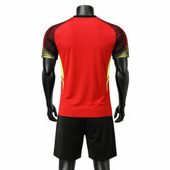 Striped Volleyball Shirt And Shorts Set Team Uniform Sublimation Active-wear