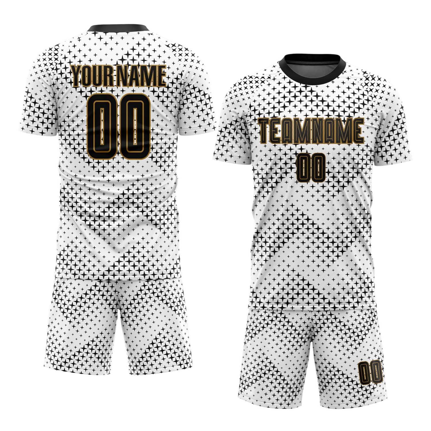 New Arrival Soccer Uniform With Reinforced Stitching Suitable For Youth And Adult