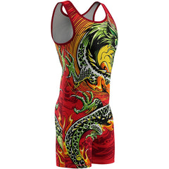 Best Selling Sublimated Printed Plus Size Unisex Wrestling Singlet