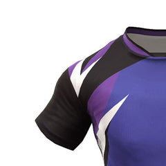 Comfortable Men Rugby Different Style Plain Color Stylish Uniform