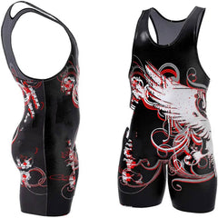 New Arrival Men's Wrestling Singlet Custom Logo High Quality 100% Polyester