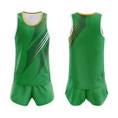 Manufacturing Comfortable Breathable Plus Size Track Field Uniform Gym Sports Wear