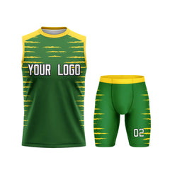 100% Polyester Custom 7v7 Flag Football Uniform Sets