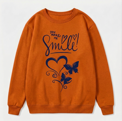 Printed Technics Women's Sweatshirt Hot Selling Solid Color Oversized Sweatshirt