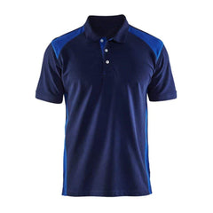 Polo Shirts Men's Polo Pure Cotton Round Neck Casual Trendy Half-Sleeved T-Shirt for Men