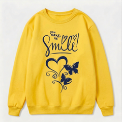 Printed Technics Women's Sweatshirt Hot Selling Solid Color Oversized Sweatshirt