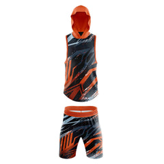 Professional Customized Sportswear Short Sleeve 7V7 Football Uniform