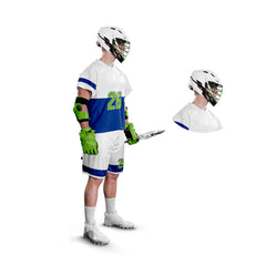 New Arrival High Quality 100% Polyester Design Professional Lacrosse Uniform