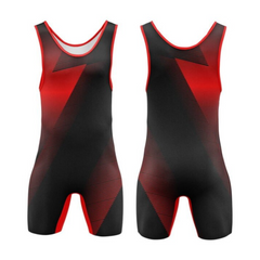 New Design Hot Sale 2026 Printed Sublimation Spandex/Polyester Wrestling Singlet