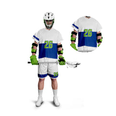 New Arrival High Quality 100% Polyester Design Professional Lacrosse Uniform