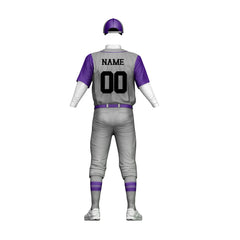 Sublimation Club Suit High Quality Men Short Sleeve Sportswear Baseball Uniform