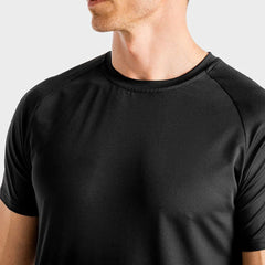 High Elastic Men Fitness Short Sleeve Sports t Shirt Quick-dry Gym Active Wear