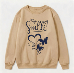 Printed Technics Women's Sweatshirt Hot Selling Solid Color Oversized Sweatshirt