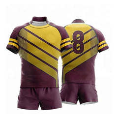 Unique Style New Latest Quick Dry Breathable Rugby Uniforms