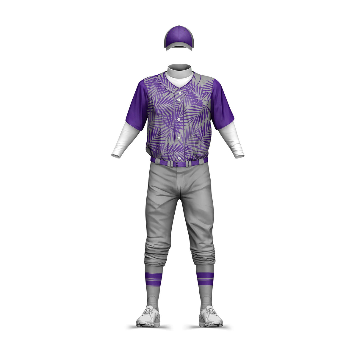 Sublimation Club Suit High Quality Men Short Sleeve Sportswear Baseball Uniform