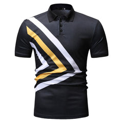 Men's Custom Short Sleeve Sports Performance Polo T Shirt