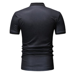 Men's Custom Short Sleeve Sports Performance Polo T Shirt