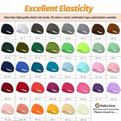 Polyester Yoga Sports Headband Sweat Wicking Quick Dry Anti Slip