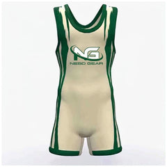 Customized Sublimation High Quality Dry Wrestling Singlet