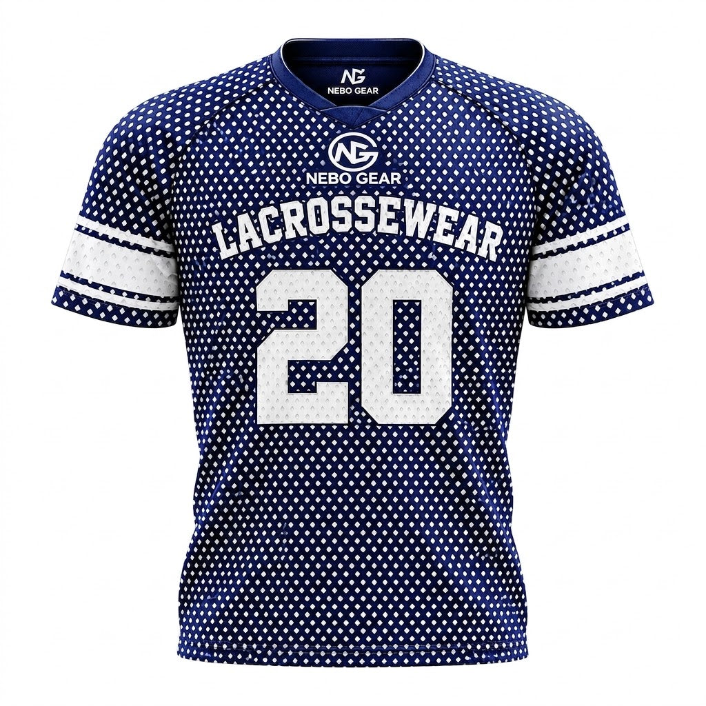 2026 Customized Short Sleeve men Lacrosse Uniforms New Stylish