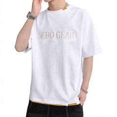 Trendy 3d Embossed Logo T Shirts Printing Custom Cotton T-shirts Men 3D Embossed
