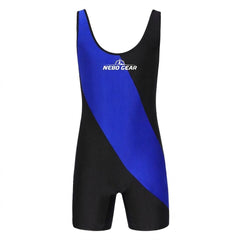Men's Custom Full Sublimation Spandex Polyester Printing Stretch Wrestling Singlet