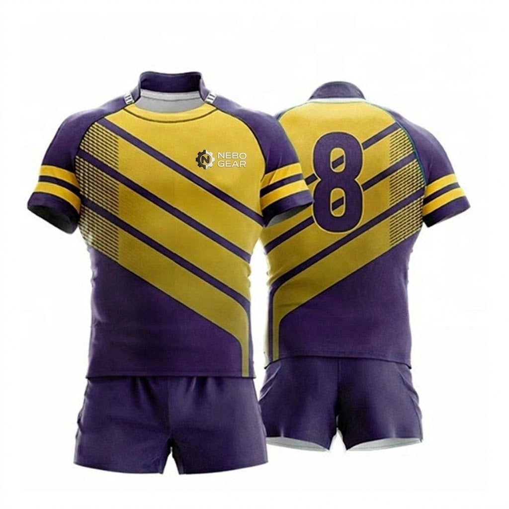 Unique Style New Latest Quick Dry Breathable Rugby Uniforms