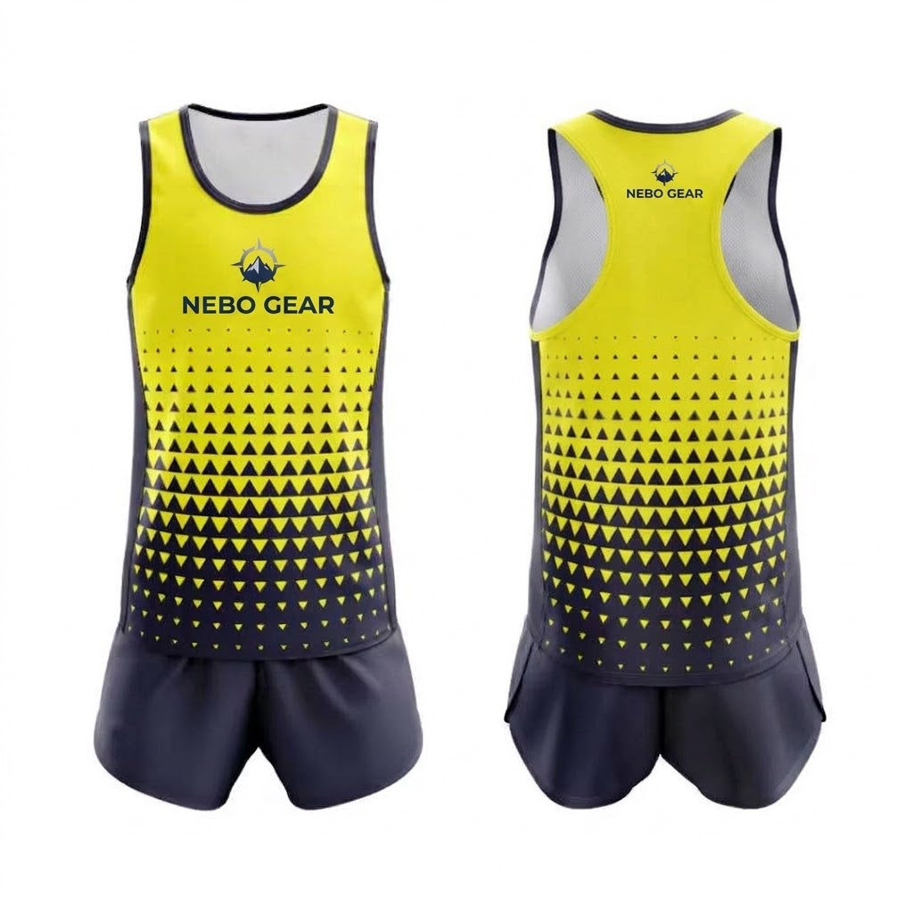 Fresh Piece Unique Color Sleeveless Jersey Track & Field Uniform