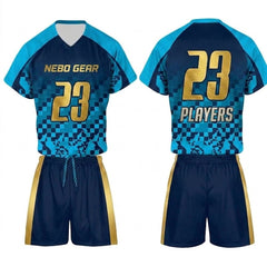 High Quality 100% Polyester Eco-Friendly Lacrosse Uniform Adult Men's