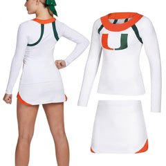 Adult Women's Cheer Leading Uniforms Customized Color & Size