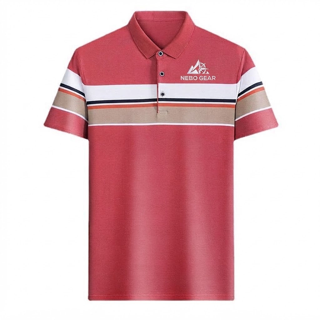 2026 New Summer Sleeved T-shirt Youth Trend Polo Shirt Lapel Casual