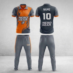 100% Polyester Custom Sublimated New Model Design Online Cricket Uniform