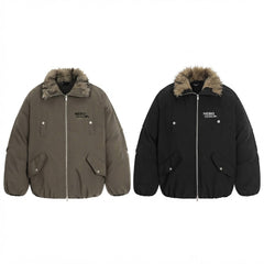 Polyester Bomber Jacket Men's Women's Workwear