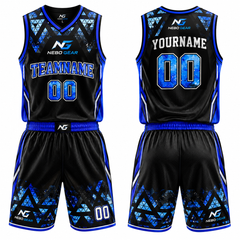 Basketball Uniform Shirt & Short Sets Made New Design Sublimation Printing