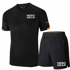 Custom Outfit Men's Gym Wear Top and Beach Shorts Jogger 2 Pieces Suit