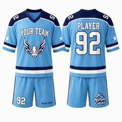 Latest Professional Lacrosse Jersey Custom Sublimated Lacrosse Team Uniform