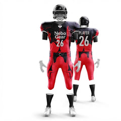 American Football Uniform Breathable Anti Bacterial Quick Dry Moisture Wicking 100% Polyester